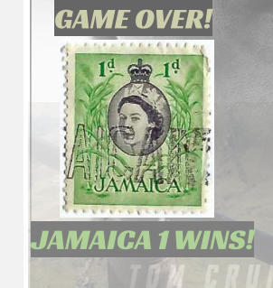 GAME OVER! JAMAICA 1 WINS!