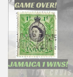 GAME OVER! JAMAICA 1 WINS!