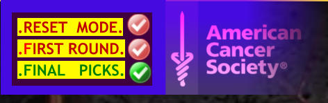 .RESET  MODE. .FIRST ROUND. .FINAL   PICKS.