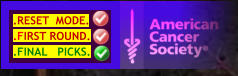 .RESET  MODE. .FIRST ROUND. .FINAL   PICKS.