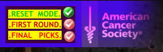 .RESET  MODE. .FIRST ROUND. .FINAL   PICKS.