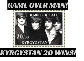 KYRGYSTAN 20 WINS! GAME OVER MAN!