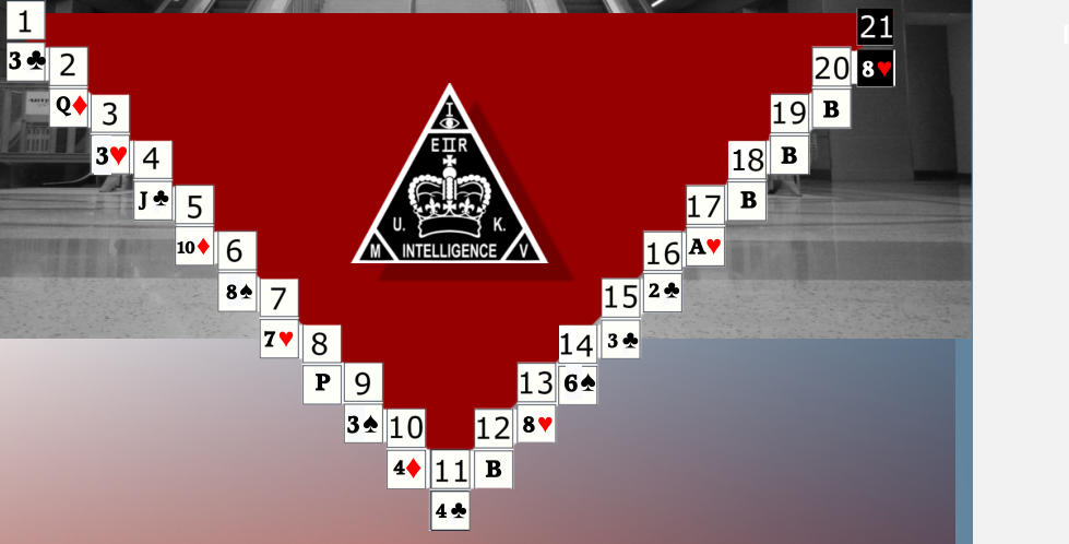 1 1 3 ♣ ♥ 3 J ♣ ♦ 10 ♠ 8 ♥ 7 P B B B ♠ 3 4 ♣ B ♥ 8 ♠ 6 3 ♣ 2 ♣ ♥ A ♥ 8 ♦ Q ♦ 4